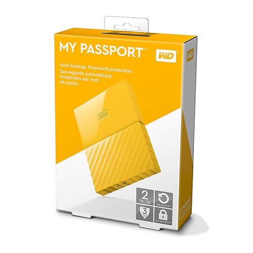 Western Digital My Passport 2TB (Yellow)
